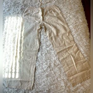 Roxy long linen pants in a XS